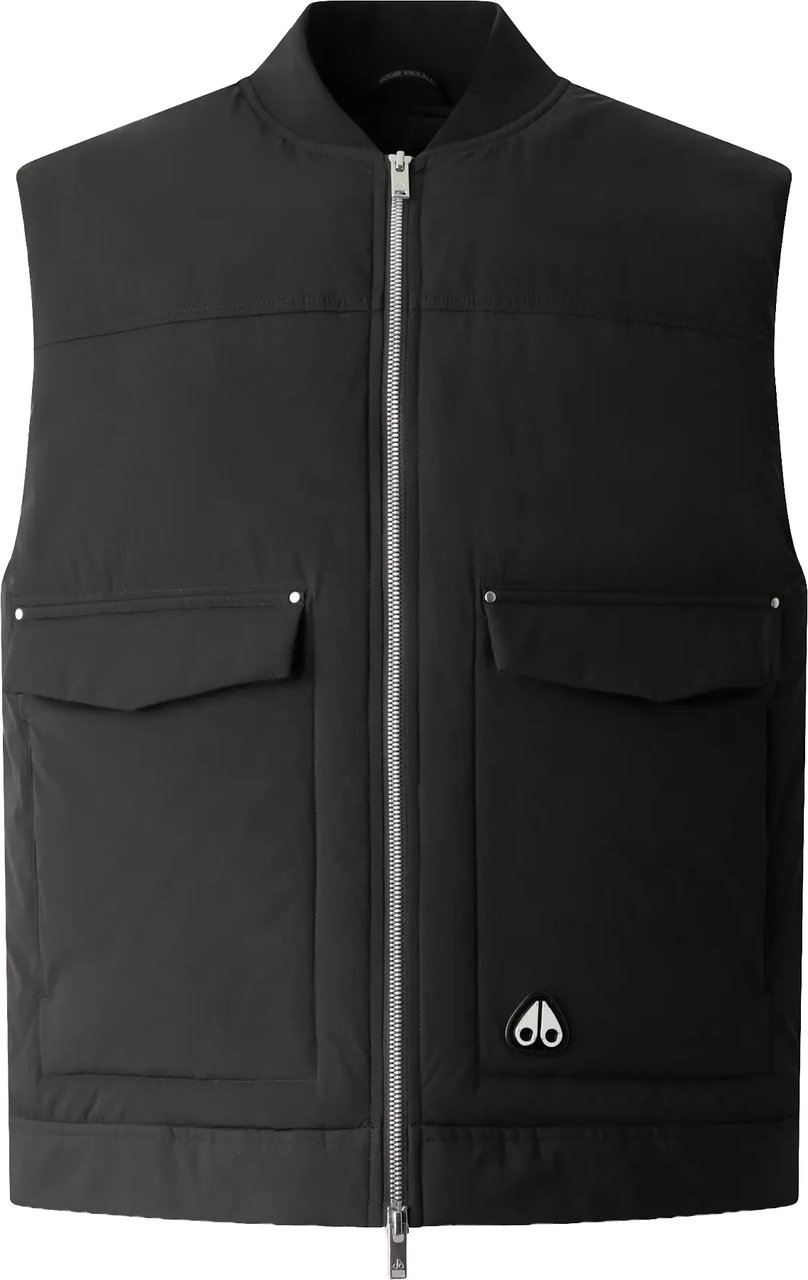 Moose Knuckles Brixton Bodywarmer Black Zwart