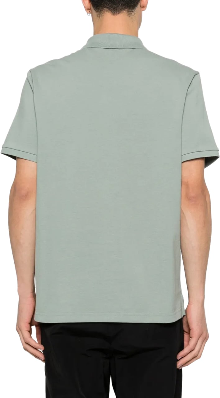 Moose Knuckles Everett Polo Dusty Jade Green Groen