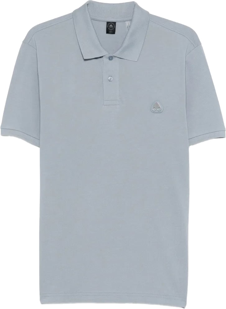 Moose Knuckles Everett Polo Jet Stream Blue Blauw