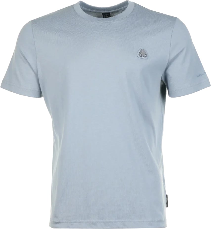 Moose Knuckles Crescent Tee Jet Stream Blue Blauw