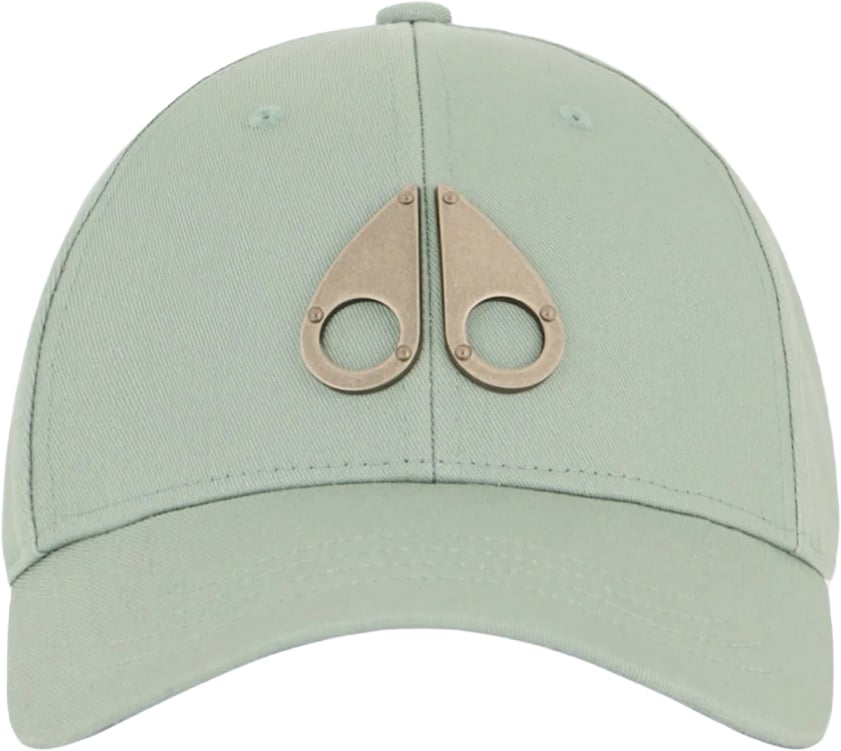 Moose Knuckles Logo Icon Cap Dusty Jade Green Groen