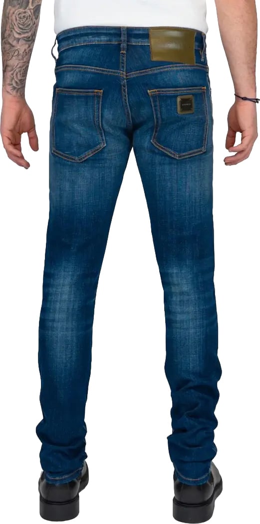 My Brand Essentiel Green Label Jeans Blue Blauw