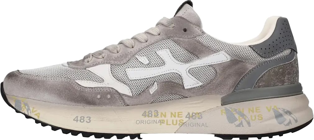 Premiata Mick 8117 Light Grey Grijs