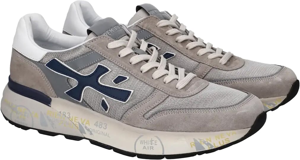 Premiata Mick 8001 Grey Grijs