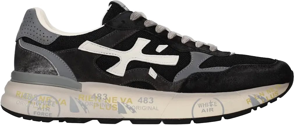 Premiata Mick01 8119 Black Zwart