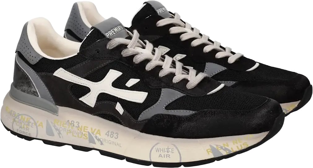 Premiata Mick01 8119 Black Zwart