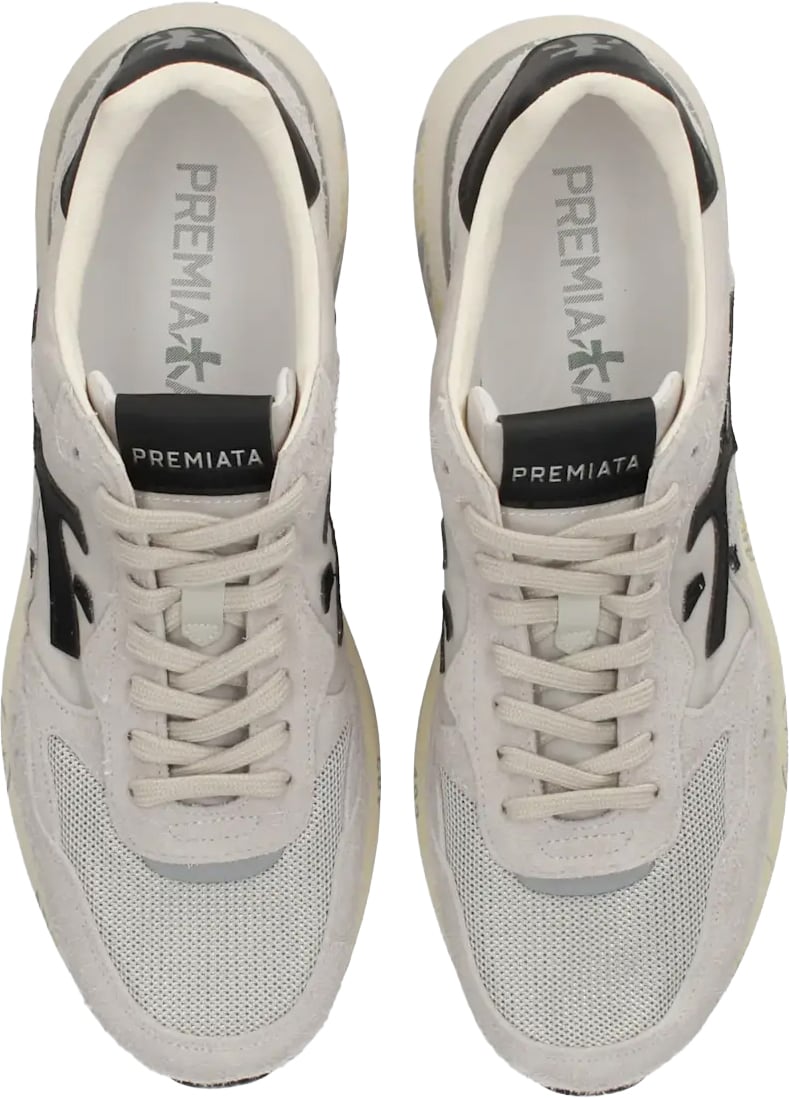 Premiata Mick 018236 Black White Wit