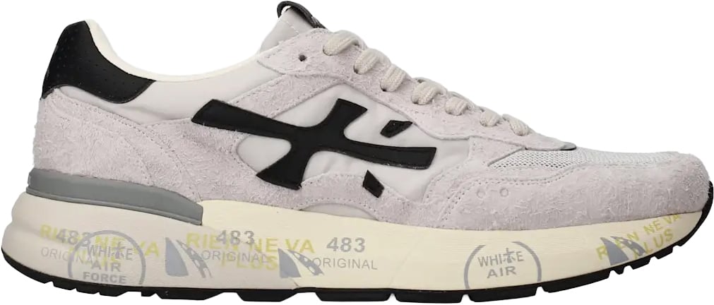 Premiata Mick 018236 Black White Wit