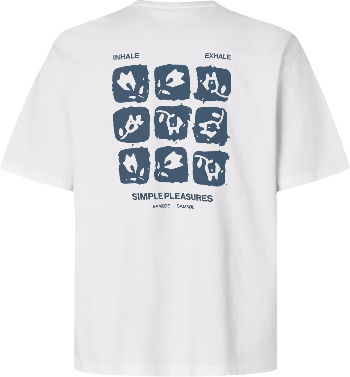 Samsøe Samsøe sacohen t-shirt Wit