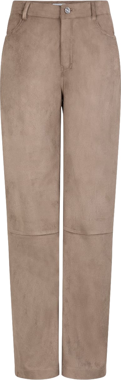 Dante6 Carmen suede pants Taupe