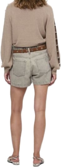 Dante6 roise high waisted short Grijs