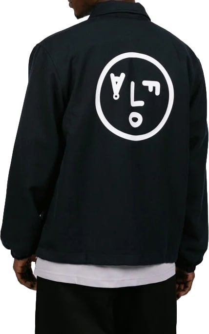 ØLÅF coach jacket navy Blauw