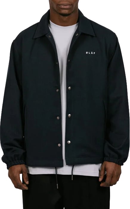 ØLÅF coach jacket navy Blauw