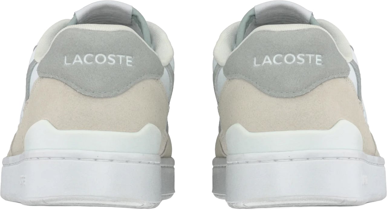 Lacoste T-Clip sneaker wit grijs Wit