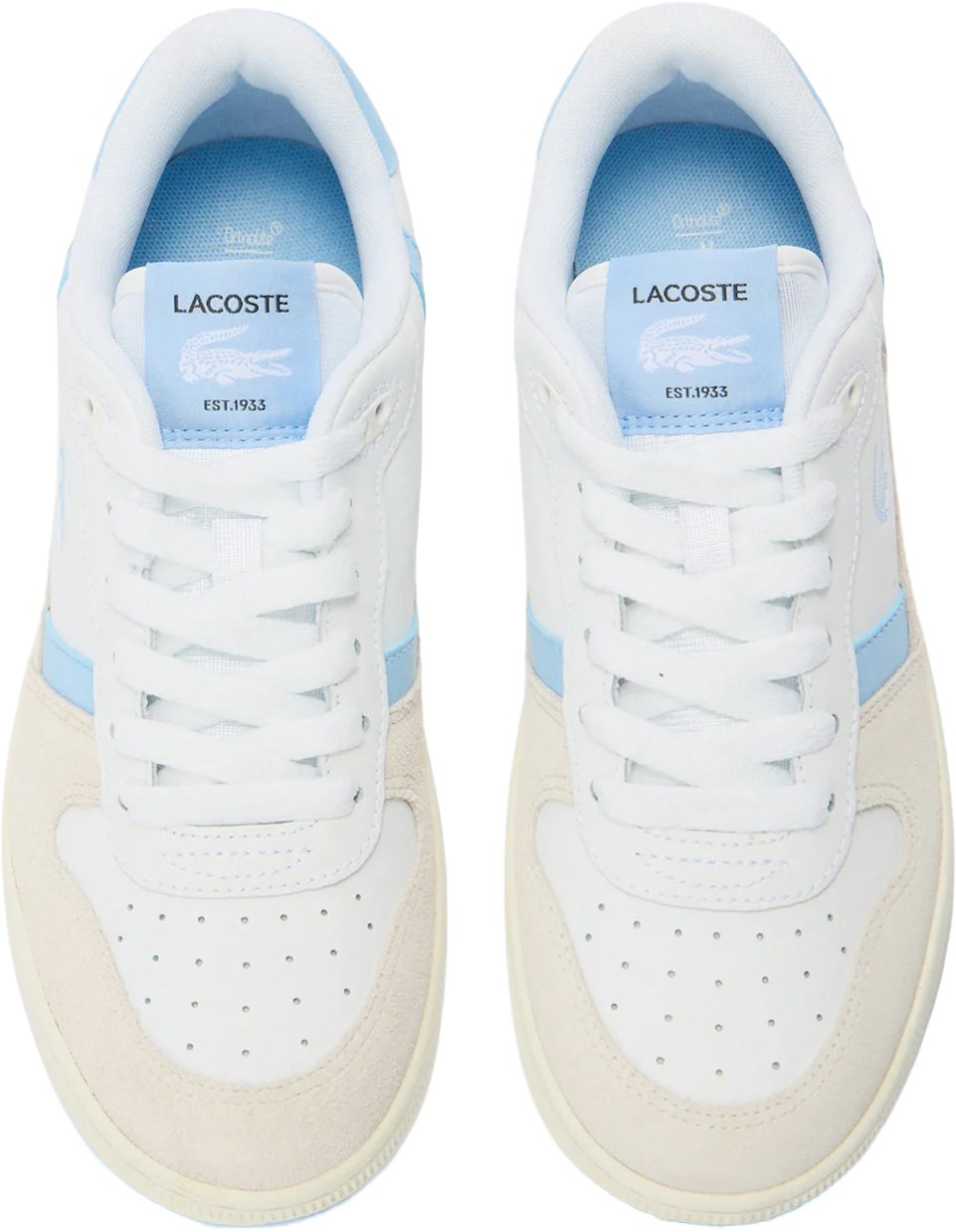 Lacoste T-clip set sneaker wit blauw Wit