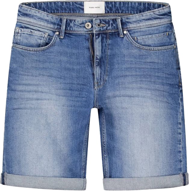 Pure Path The Miles W1645 Mid Blue Blauw