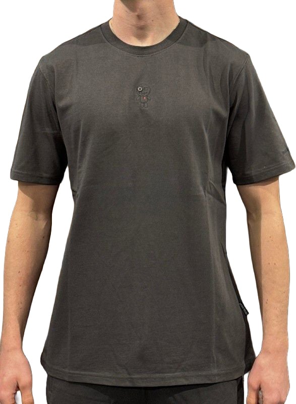 Wrong Friends Asti T-shirt Stone Grey Grijs