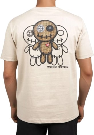 Wrong Friends Maupin T-Shirt Beige Beige
