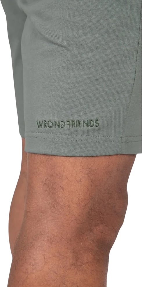 Wrong Friends Asti Shorts Stone Grey Grijs