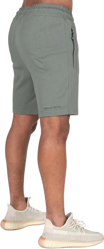 Wrong Friends Asti Shorts Stone Grey Grijs