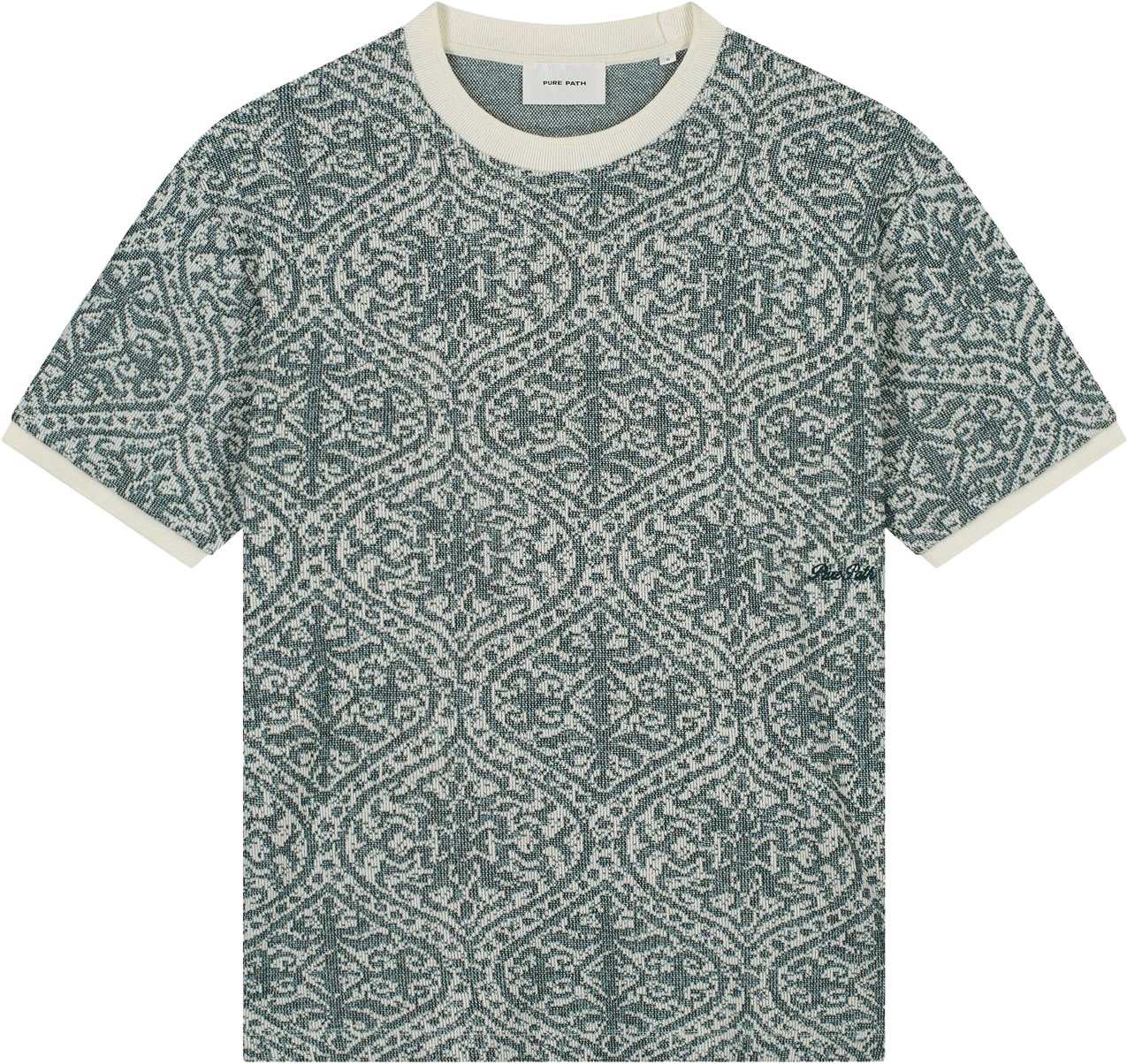 Pure Path groen tshirt Groen