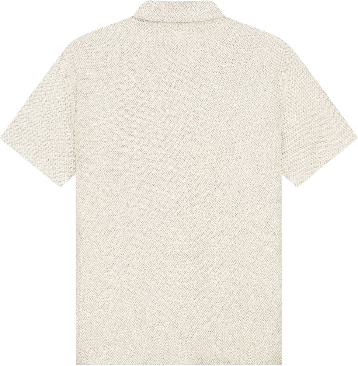 Pure Path polo shirt met rits Beige