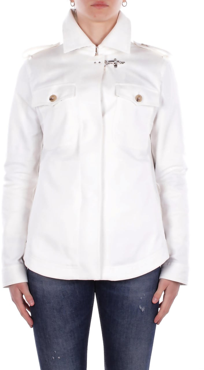 Fay Jackets Bianco Wit