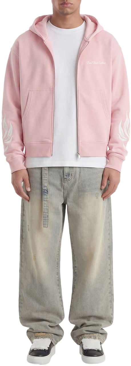 Don't Waste Culture Wesandra Zip-Hoodie | Old Pink Roze