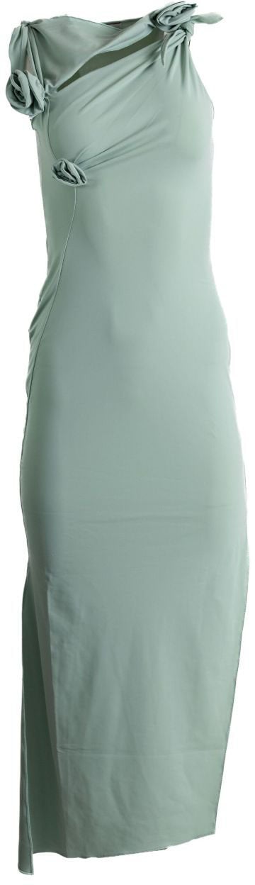 Coperni Flower Gown Purple Paars