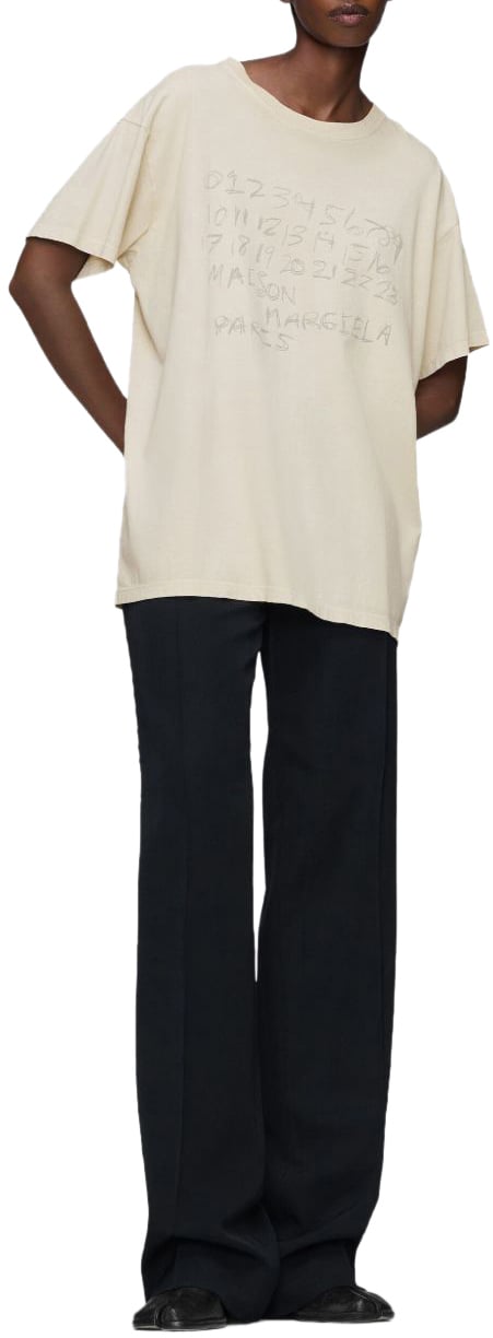 Maison Margiela T-Shirts And Polos Beige Beige