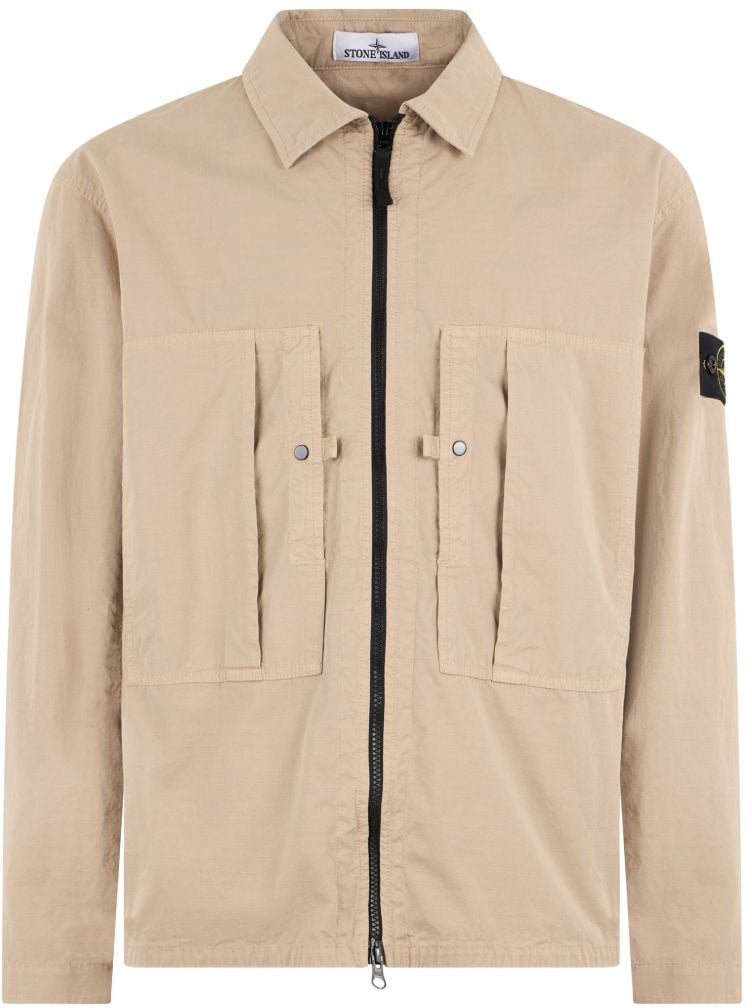 Stone Island Coats Beige Beige