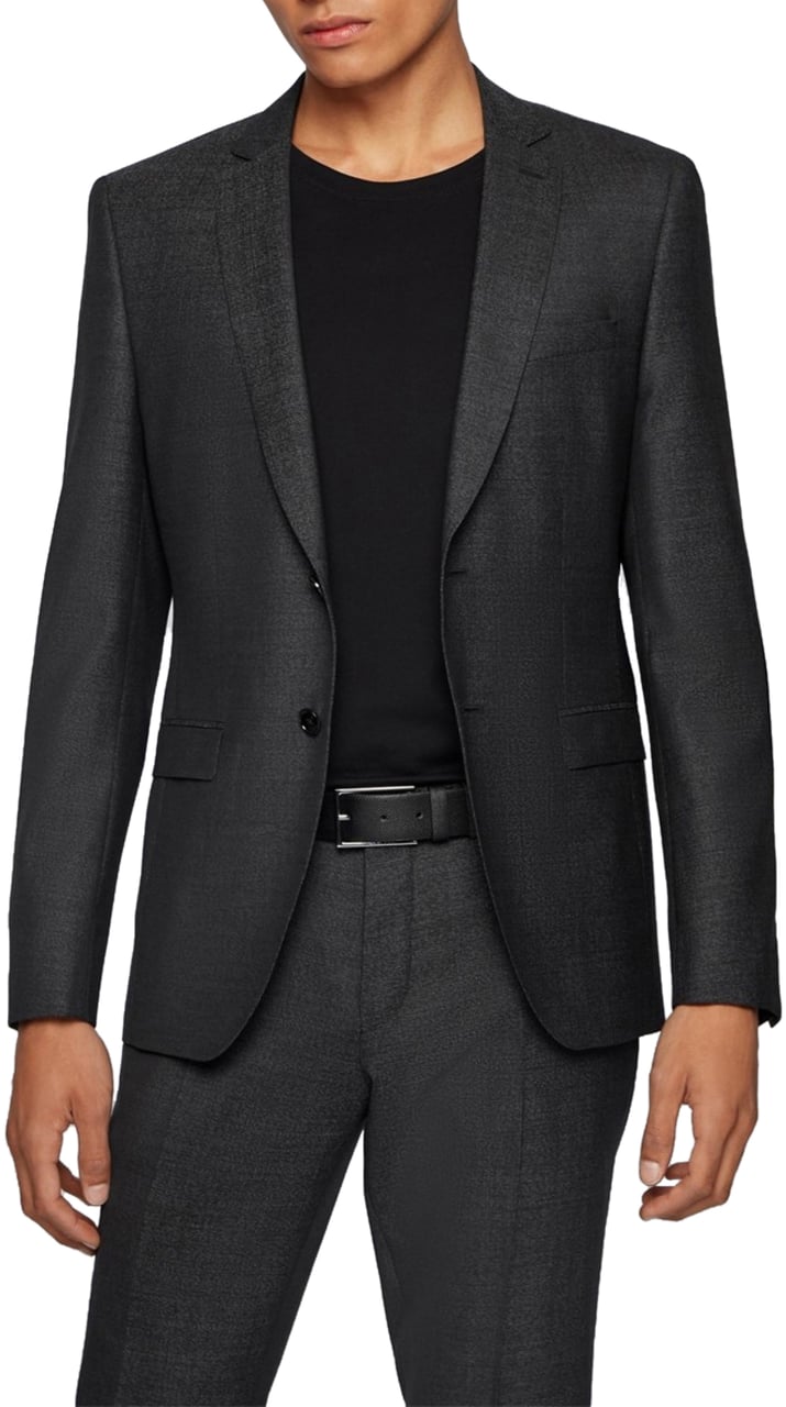 Boss Carmello-s Leather Belt Zwart