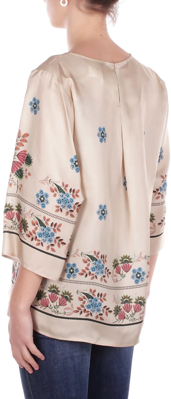 Max Mara Shirts Stampa Wit