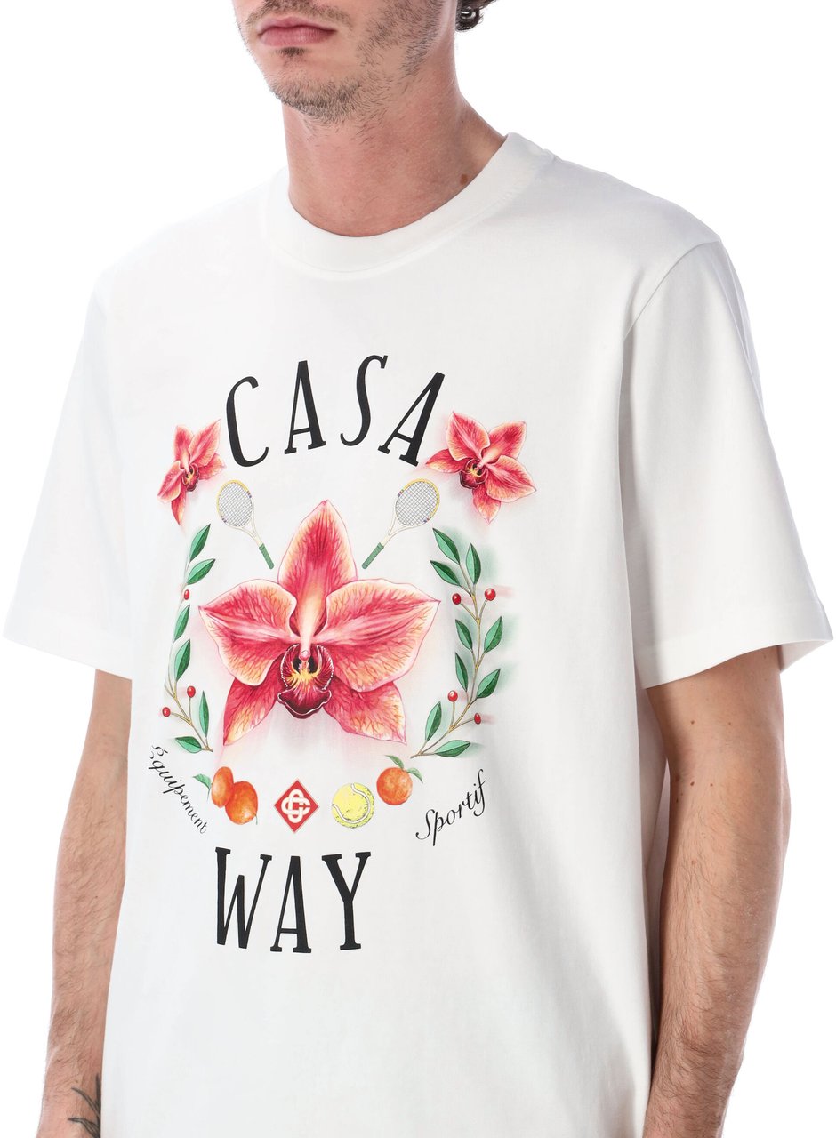 Casablanca T-Shirts And Polos White Wit