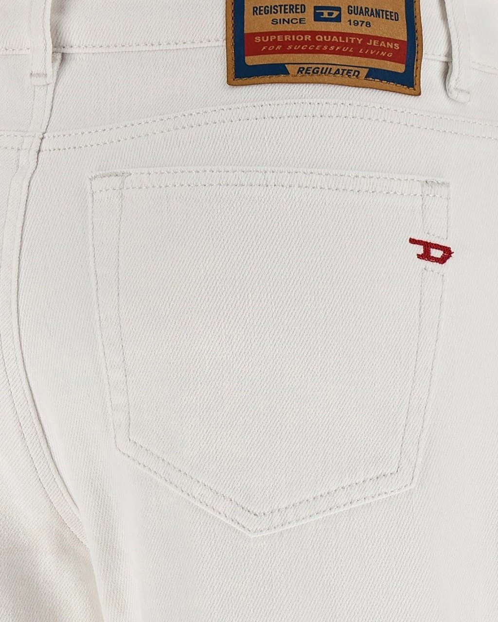 Diesel Jeans White Wit