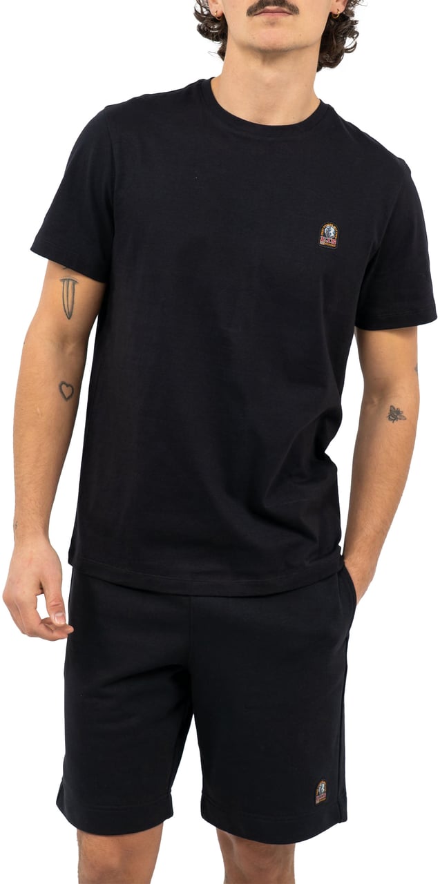 Parajumpers Parajumpers T-shirt Zwart Patch Zwart