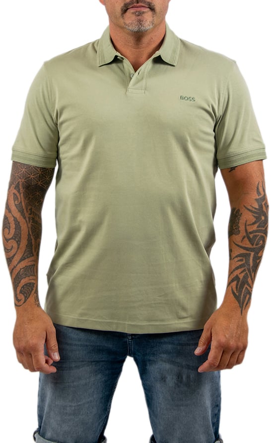 Boss Boss Pe_Interlock Groen