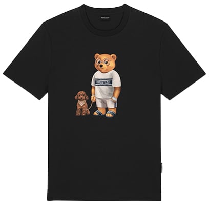 Baron Filou T-Shirt Filou Clxv Zwart