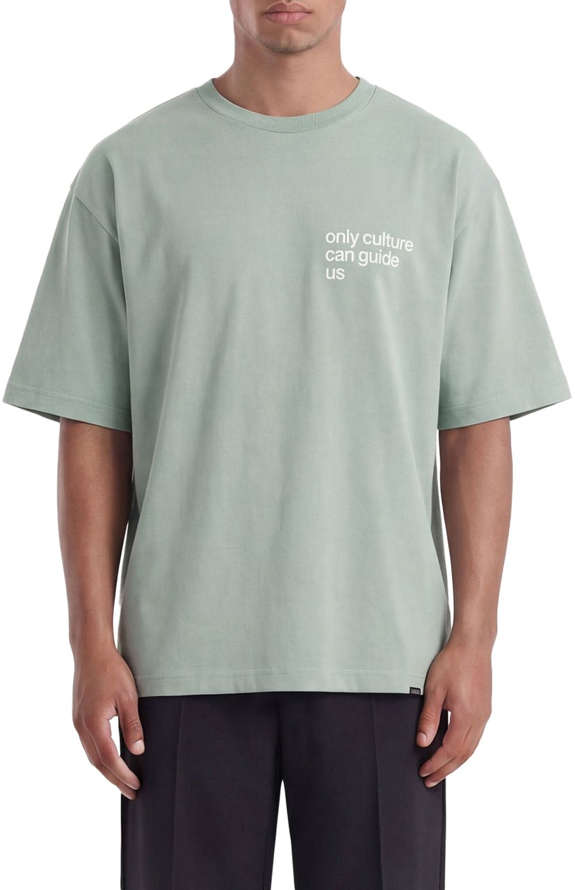 Don't Waste Culture Oshimi T-Shirt Blauw