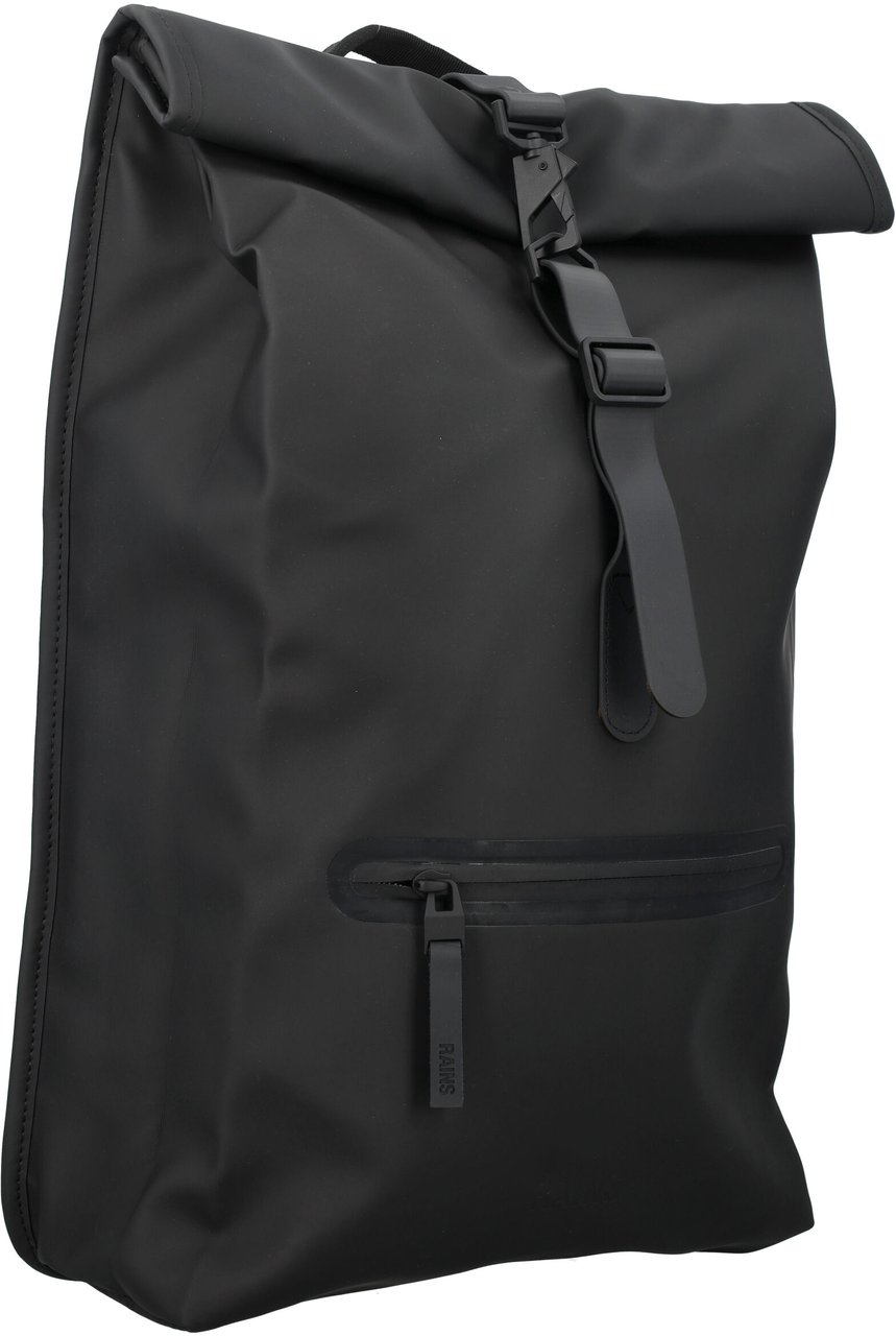 Rains Rains Rolltop Rucksack W3 Rugtassen Zwart 13320 Zwart