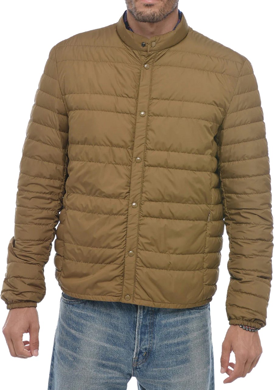 Woolrich Light Quilted Down Jacket Bruin