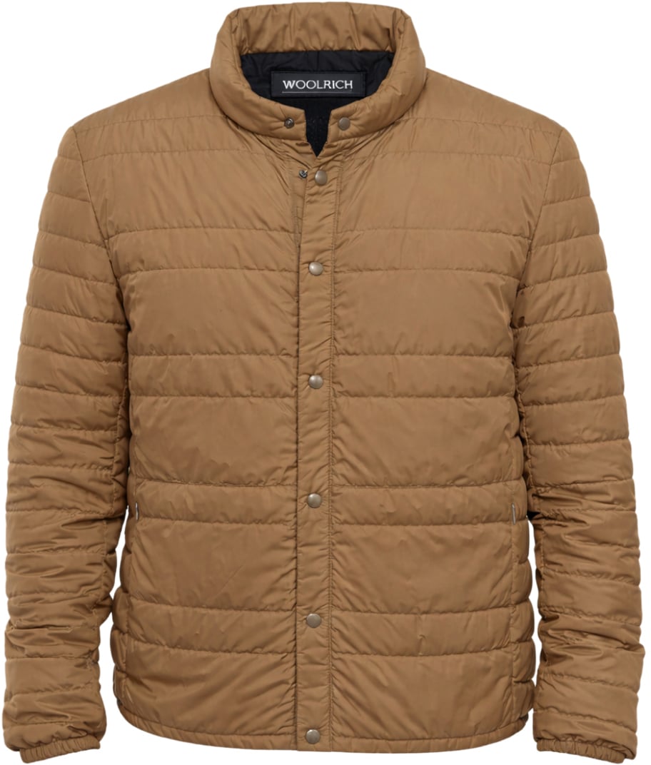 Woolrich Light Quilted Down Jacket Bruin