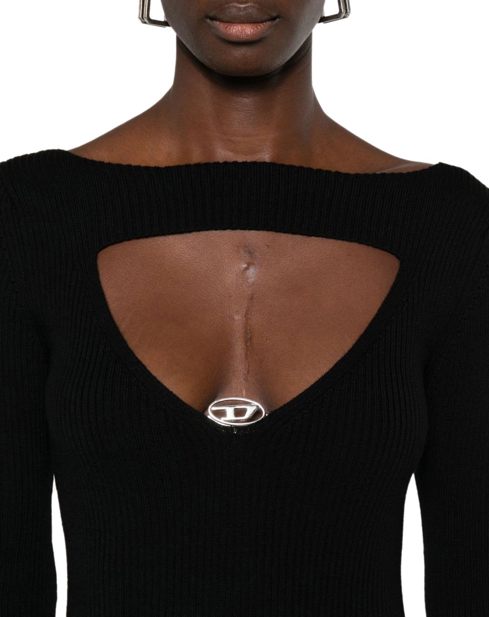 Diesel Dresses Black Zwart