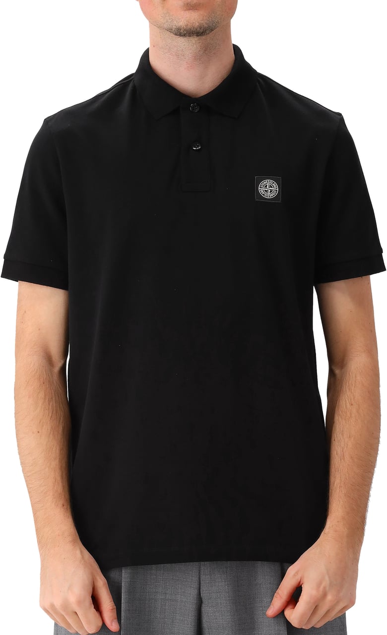 Stone Island T-Shirts And Polos Black Zwart