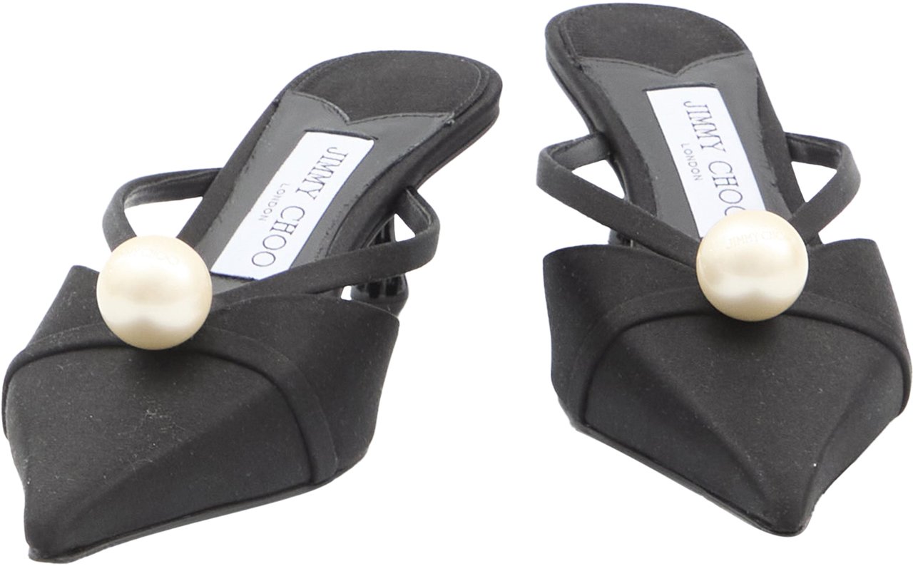 Jimmy Choo Sana Mule 50 Zwart