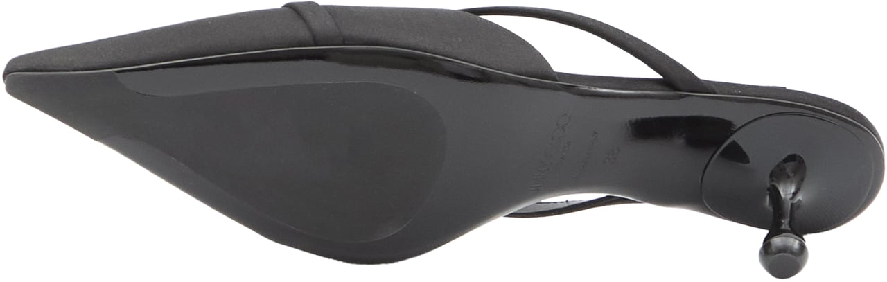 Jimmy Choo Sana Mule 50 Zwart