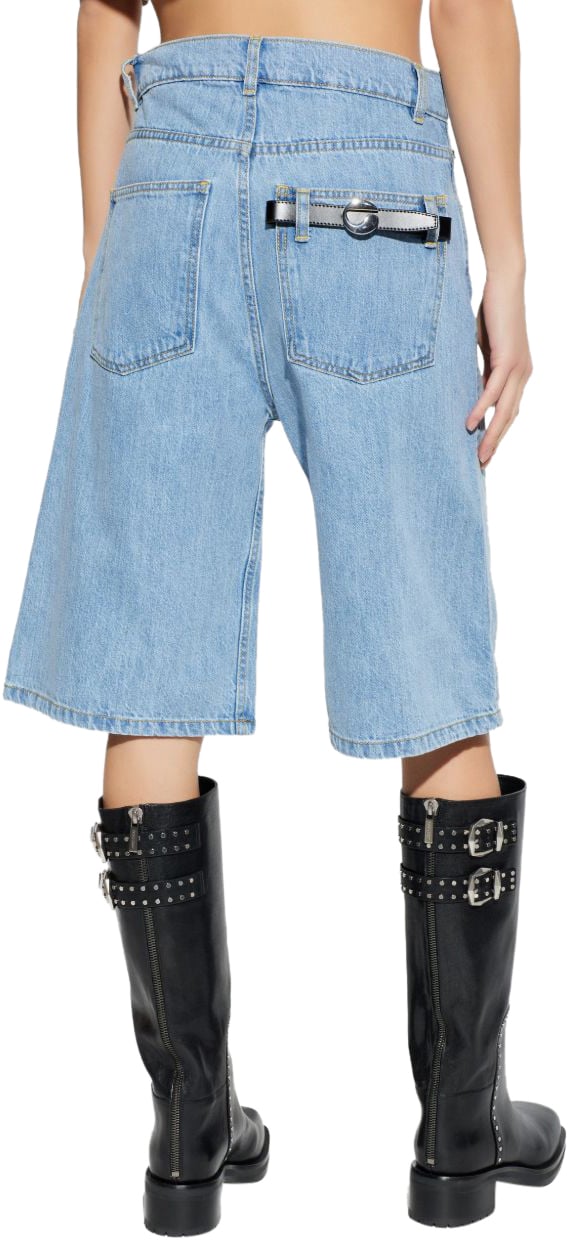 Coperni Shorts Light Blue Lichtblauw