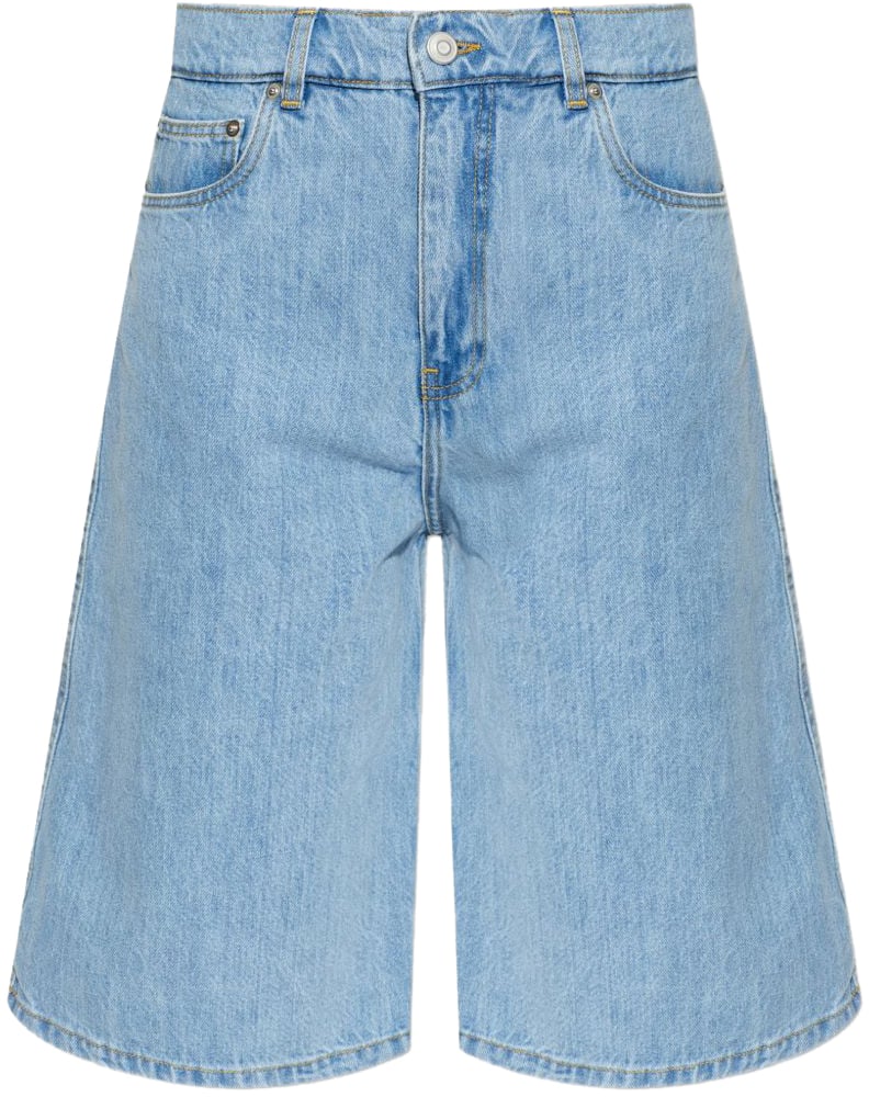 Coperni Shorts Light Blue Lichtblauw