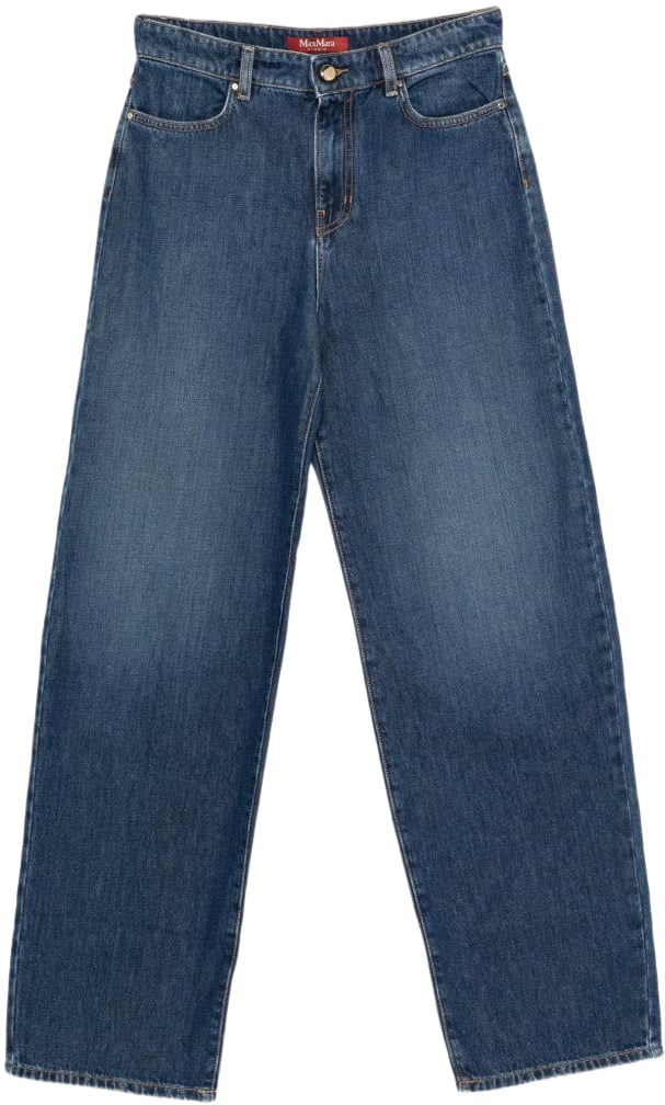 Max Mara Jeans Blue Blauw