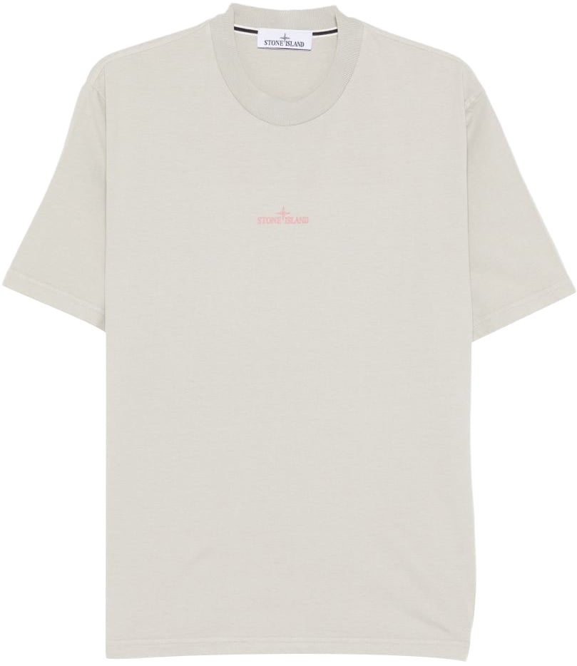 Stone Island T-Shirts And Polos Grey Grijs